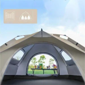 Sunshade Self-driving Travel Camping Tent Reactive outdoor Camping tent Two doors and two windows
