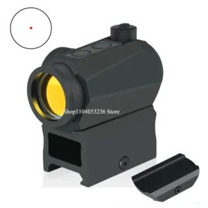 Tactical R5 1x20mm Red Dot Sight 2 MOA Compact Hunting Rifle Optic Shooting Shockproof Waterproof for 20MM Rail 1:1 Replica